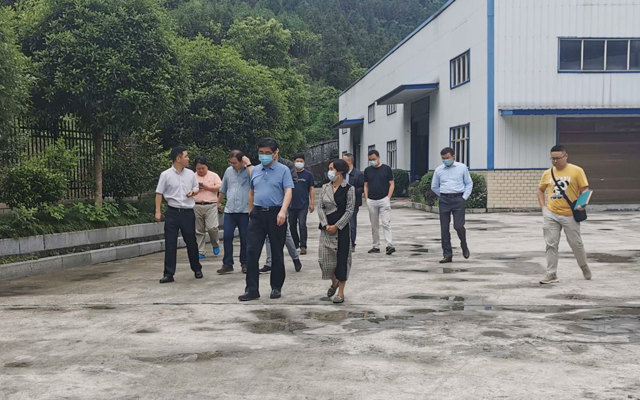 2020年5月25日恩施州吳州長(zhǎng)一行來(lái)工廠調(diào)研