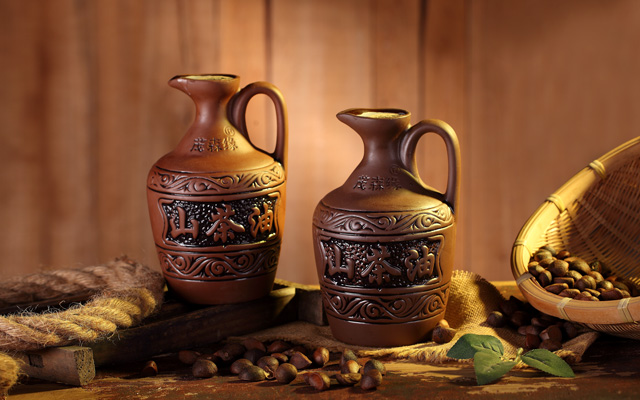 野山茶油 800ml×2瓶（陶罐禮盒裝）一級(jí)